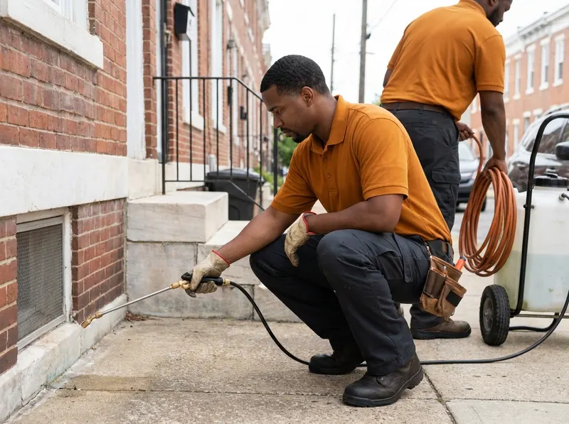 Quarterly Exterior Perimeter Barrier Defense in Baltimore, MD